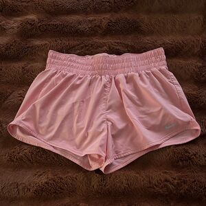 Nike Women's Pink Athletic Shorts